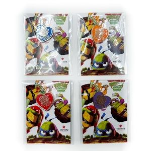 Teenage Mutant Ninja Turtles Mutant Mayhem Collectible Pin Set of 4 TMNT